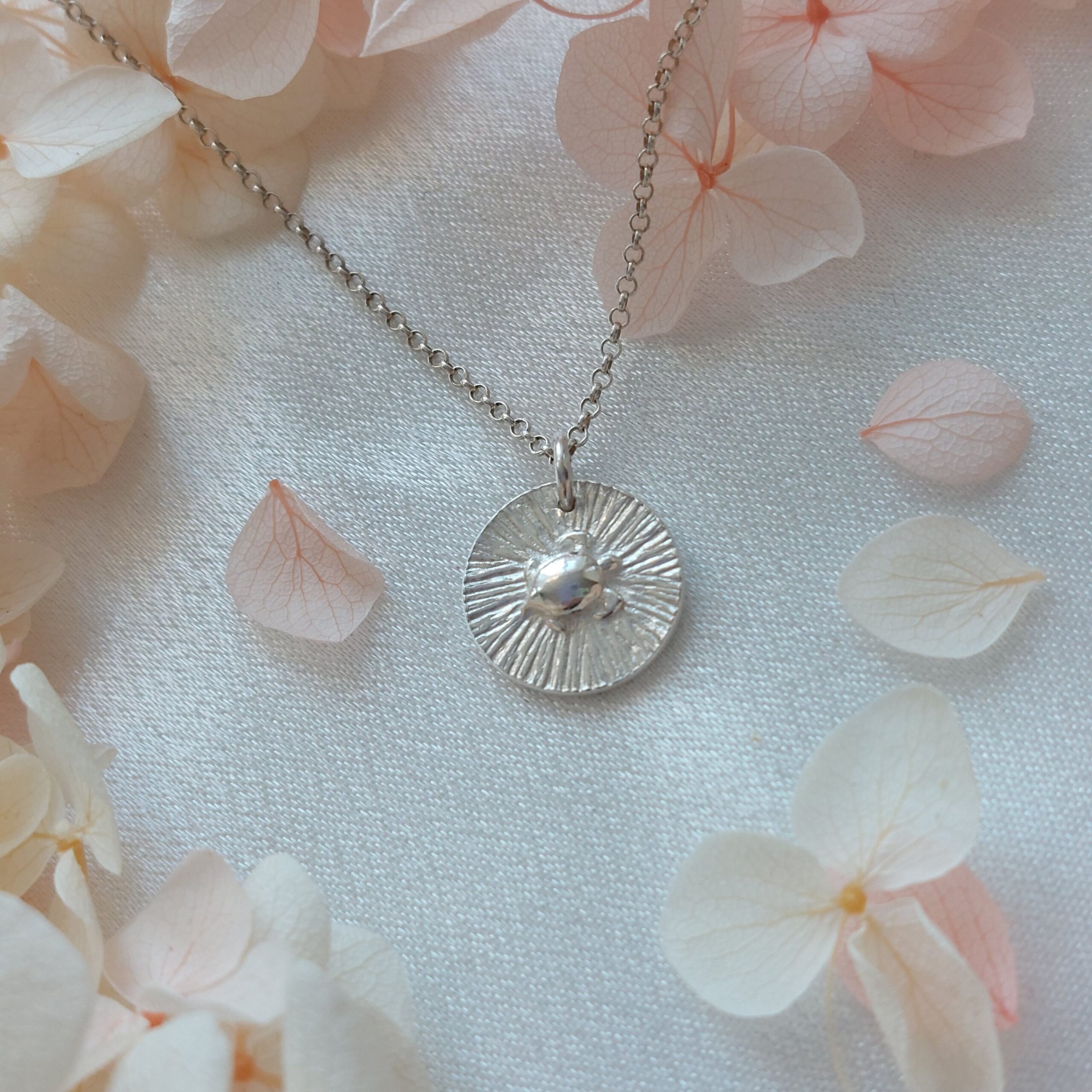 hõbe, kaelakee, merikilpkonn